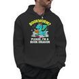 Bookworm Please I'm A Book Dragon Cute Nerds Fantasy Reader Men Hoodie