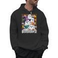 Boooks Ghosts Reading Book Retro Halloween Teacher Librarian Men Hoodie Boooks Ghosts Reading Book Retro Halloween Teacher Librarian Men Hoodie