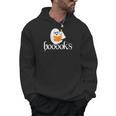 Booooks Halloween Cute Ghost Reading Library Books Men Hoodie