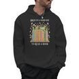 Bruh Its A Good Day To Read A Book Floral Bookshelf Men Hoodie