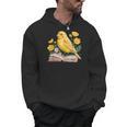 Canary Bird Floral Book Yellow Bird Reading Bookish Teacher Men Hoodie Canary Bird Floral Book Yellow Bird Reading Bookish Teacher Men Hoodie