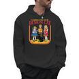 Caring For Your Evil Cat Retro Dark Humor Book Cover Men Hoodie