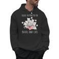 Cat & Book Lover Easily Distracted By Cats And Books For Men Women Kids Men Hoodie