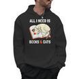 Cat Lovers All I Need Is Books & Cats Book Men Women Kids Men Hoodie Cat Lovers All I Need Is Books & Cats Book Men Women Kids Men Hoodie