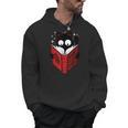 Cat Reads Book How To Live With Humans Men Hoodie