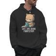 Cats And Books Purrfection Book Lover Book Nerd Librarian Men Hoodie Cats And Books Purrfection Book Lover Book Nerd Librarian Men Hoodie