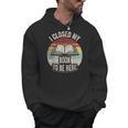 I Closed My Book To Be Here Reader Retro Graphic Men Hoodie I Closed My Book To Be Here Reader Retro Graphic Men Hoodie