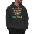 Cool Books For Men Women Book Lover Reading Bookworm Library Men Hoodie