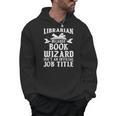 Cool Librarian Art For Men Women Read Library Book Lovers Men Hoodie