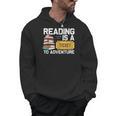 Cool Reading For Men Women Read Books Library Book Lovers Men Hoodie