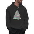 Cute Bookmas Christmas Book Tree Book Lover Teacher Men Hoodie Cute Bookmas Christmas Book Tree Book Lover Teacher Men Hoodie