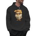 Cute Chick Reading Book Bandana Men Hoodie
