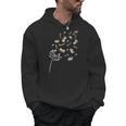 Cute Dandelion Books And School Tools Flower Men Hoodie