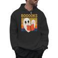 Cute Ghost Book Reading Halloween Teacher Puns Booooks For Men Women Kids Men Hoodie