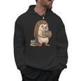 Cute Hedgehog Classics Stories Knowledge Fiction Reading Men Hoodie