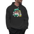 Cute Hedgehog Reading A Book Nerd Readers Men Hoodie Cute Hedgehog Reading A Book Nerd Readers Men Hoodie