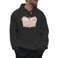 Cute Kawaii Axolotl Book Tea Lover Women Reading Cozy Art Men Hoodie