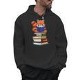Cute Kawaii Kids Reading Books Glasses Red Panda Lover Men Hoodie Cute Kawaii Kids Reading Books Glasses Red Panda Lover Men Hoodie