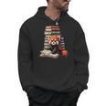 Cute Red Panda Reading Book Animal Bookworm Men Hoodie