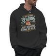 A Day Without Reading Is Like Book Lover Bookworm Men Hoodie