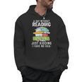 A Day Without Reading Reader Bookworm Books Lover Men Hoodie