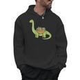 Dinosaur Librarian Book Lover Reading Brontosaurus Men Hoodie Dinosaur Librarian Book Lover Reading Brontosaurus Men Hoodie