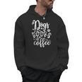 Dogs Books & Coffee Puppy Dog Coffee Book Lover Men Hoodie Dogs Books & Coffee Puppy Dog Coffee Book Lover Men Hoodie