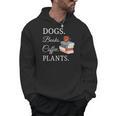 Dogs Books Coffee Plants Men Women Men Hoodie