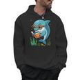 Dolphin Reading Book Matching Bookworm Librarian Books Lover Men Hoodie
