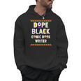 Dope Comic Book Writer African American Job Proud Men Hoodie Dope Comic Book Writer African American Job Proud Men Hoodie