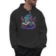 Dragon Reading Book Men Hoodie
