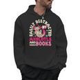 Easily Distracted By Axolotls And Books Cute Animal Lover Men Hoodie