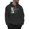 Easily Distracted By Books Wine And Cats Lover Men Hoodie Easily Distracted By Books Wine And Cats Lover Men Hoodie