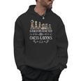 Easily Distracted By Chess And Books Men Hoodie