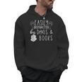 Easily Distracted By Dogs & Books Lover Reading Men Hoodie Easily Distracted By Dogs & Books Lover Reading Men Hoodie