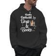 Easily Distracted By Dogs And Books Tee Men Hoodie