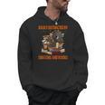 Easily Distracted By Dragon And Books Cute Dragon Read Book Men Hoodie