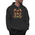Educated Melanin Queen Afro Women Reading Book History Men Hoodie