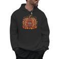 Fall Book Pumpkin Autumn Retro Reading Teacher Books Lover Men Hoodie