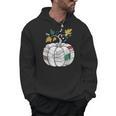 Fall Bookshelf Pumpkin Autumn Reading Men Hoodie