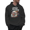 FUNNY WORKPLACE Retro Romance Comic Book Parody Men Hoodie
