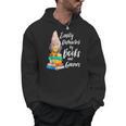 Garden Gnome Easily Distracted By Books Gnomes Men Hoodie