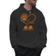 Girl Who Loves Dogs & Books Heart Dog Lover Reader Reeding Men Hoodie Girl Who Loves Dogs & Books Heart Dog Lover Reader Reeding Men Hoodie