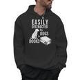 Golden Retriever Easily Distracted By Books And Dogs Premium Tri-Blend Men Hoodie Golden Retriever Easily Distracted By Books And Dogs Premium Tri-Blend Men Hoodie