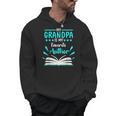My Grandpa Is My Favorite Author Write Book Men Hoodie