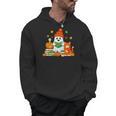 Halloween Ghost Cat Reading Book Women Girls Cute Men Hoodie Halloween Ghost Cat Reading Book Women Girls Cute Men Hoodie