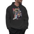Halloween Horror Vintage Werewolf Vampire Comic Book Retro Men Hoodie