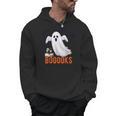 Halloween Teacher Librarian Books Reading Ghost Pun BOOOOKS Men Women Kids Men Hoodie