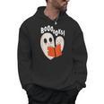 Halloween Teacher Library Ghost Books Men Women Kids Men Hoodie