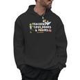 Halloween Teacher Love Books And Brains Teacher Halloween For Men Women Kids Men Hoodie Halloween Teacher Love Books And Brains Teacher Halloween For Men Women Kids Men Hoodie